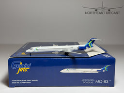 World Atlantic Airways McDonnell Douglas MD-83 1:400 Gemini Jets N808WA (GJWST2007)