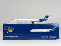 World Atlantic Airways McDonnell Douglas MD-83 1:400 Gemini Jets N808WA (GJWST2007)