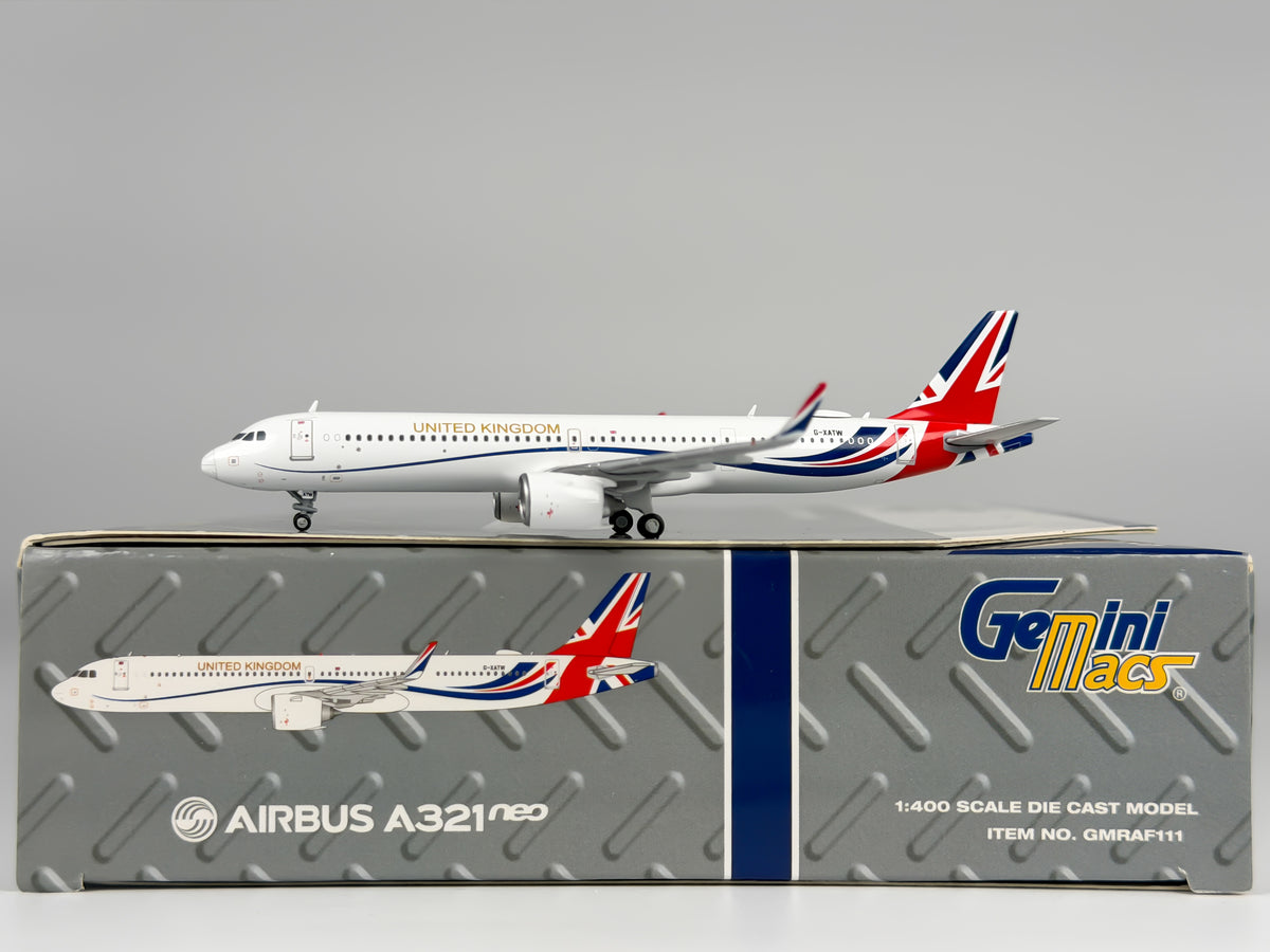 Royal Air Force Airbus A321neo 1:400 Gemini Jets G-XATW (GMRAF111)