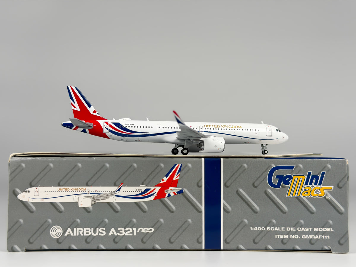 Royal Air Force Airbus A321neo 1:400 Gemini Jets G-XATW (GMRAF111)