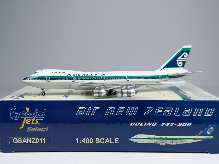 Air New Zealand Boeing 747-200 1:400 Gemini Jets ZK-NZX (GSANZ011)