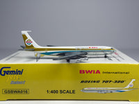 British West Indian Airways (BWIA) Boeing 707-300 1:400 Gemini Jets 9Y-TEX (GSBWA016)