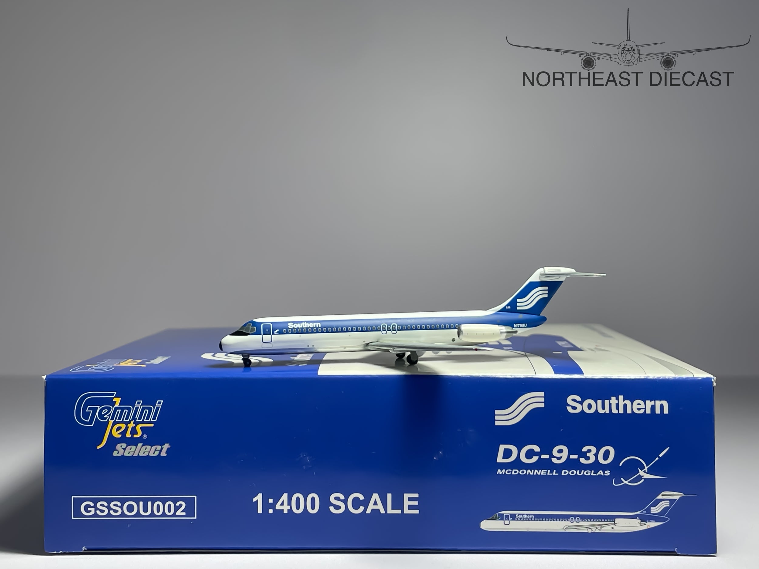 Southern Airways Douglas DC-9-30 1:400 Gemini Jets N1798U (GSSOU002)