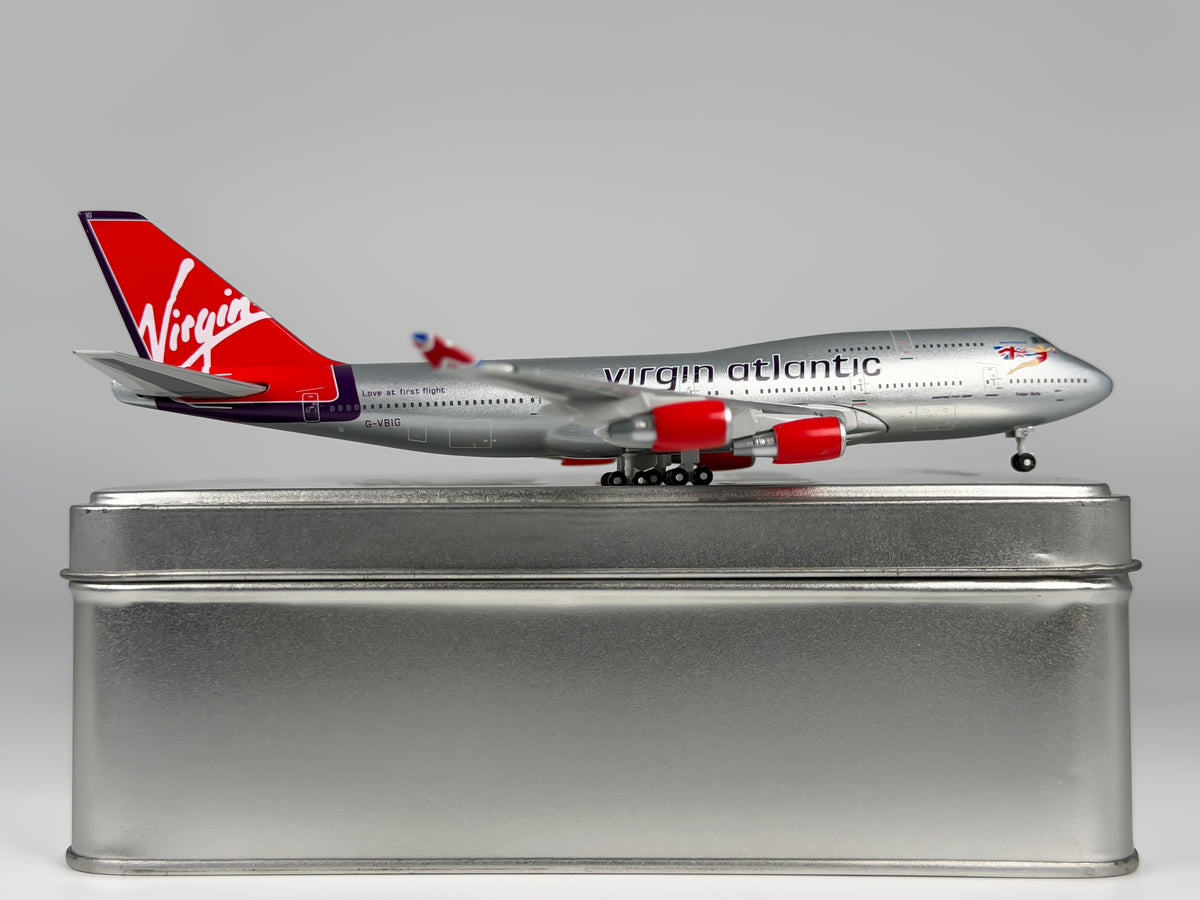 Virgin Atlantic Boeing 747-400 1:400 Gemini Jets G-VBIG (GVIR506A)