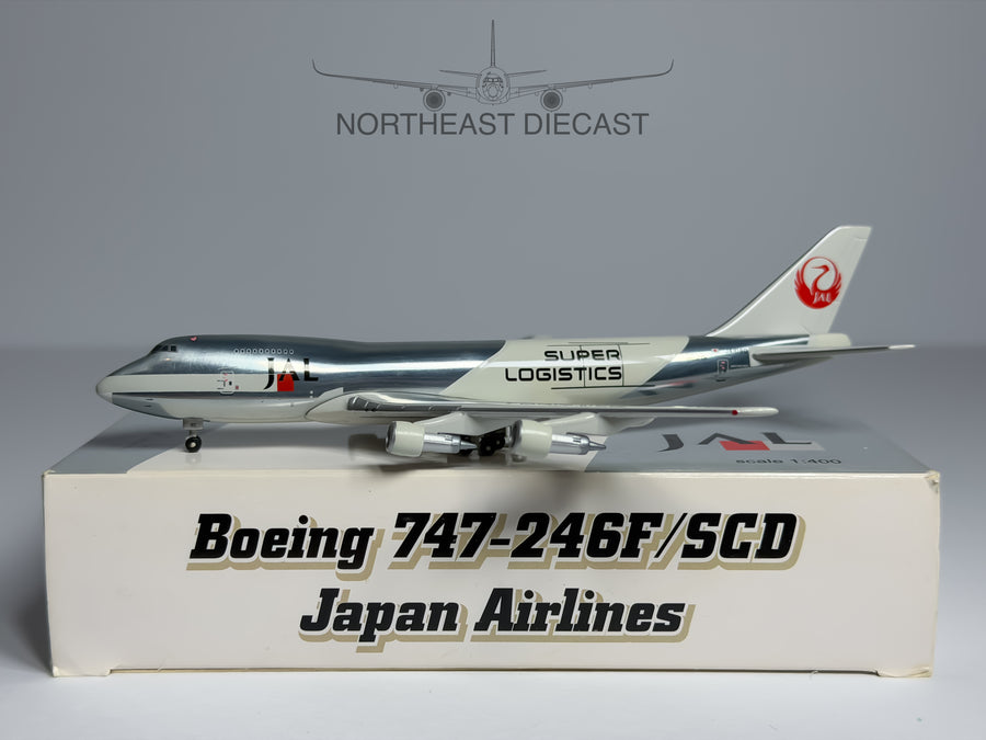 Japan Airlines (JAL) Boeing 747-200F 1:400 Gemini Jets JA8180 (GWJA8180)