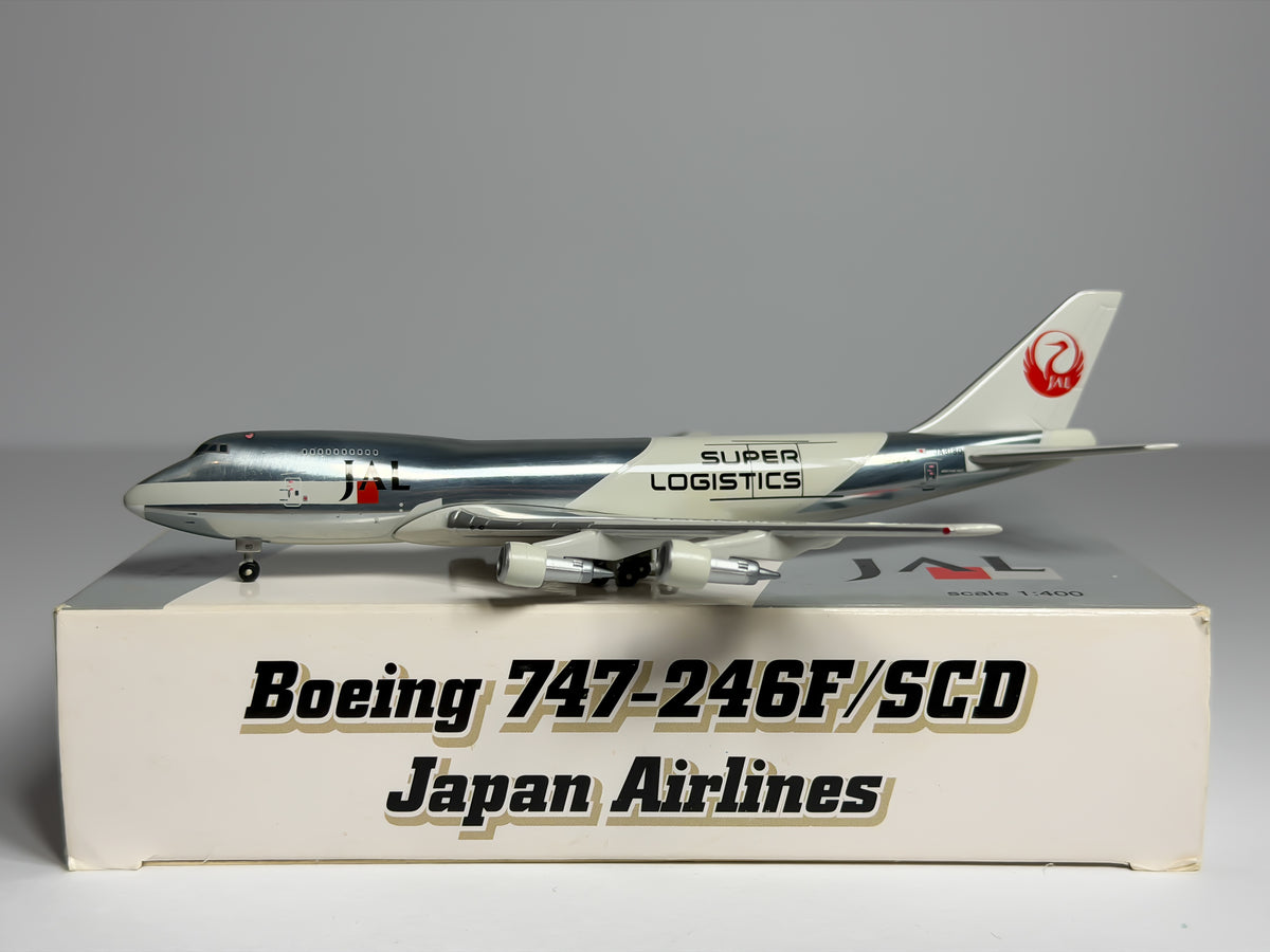 Japan Airlines (JAL) Boeing 747-200F 1:400 Gemini Jets JA8180 (GWJA8180)