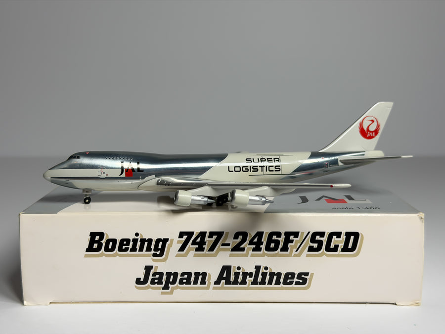 Japan Airlines (JAL) Boeing 747-200F 1:400 Gemini Jets JA8180 (GWJA8180)