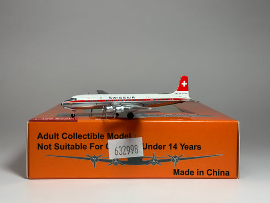 Aeroclassics 1:400 Swissair Douglas DC-7 HB-IBL ACHBIBL