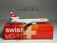 SWISS McDonnell Douglas MD-11 1:400 Dragon Wings HB-IWC (55435)