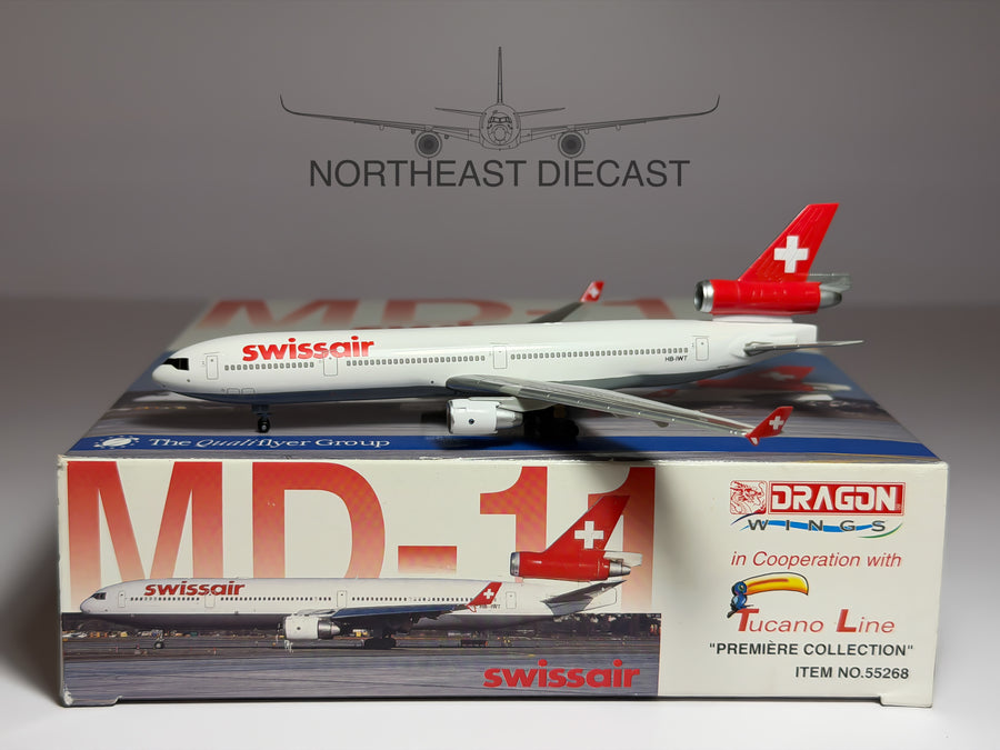 Swissair McDonnell Douglas MD-11 1:400 Dragon Wings HB-IWT (55268)