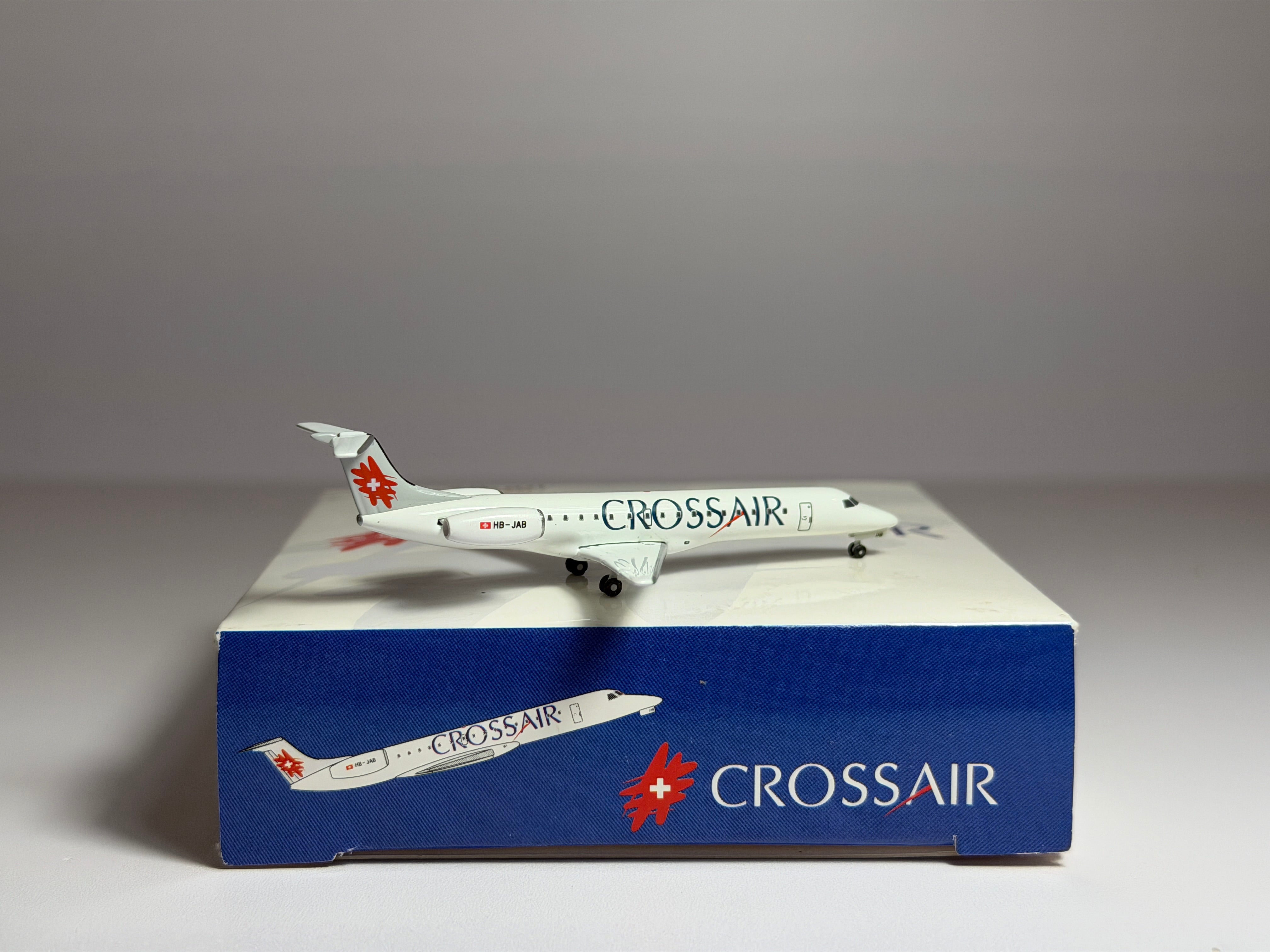 Crossair Embraer E145 1:400 Tucano Line HB-JAB (TLHBJAB)