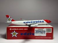 JC Wings 1:400 Eldeweiss Airbus A340-300 HB-JMG current colors LH4025