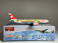 Dragon Wings 1:400 Swiss Air Airbus A340-300 HB-JMJ San Francisco 56306