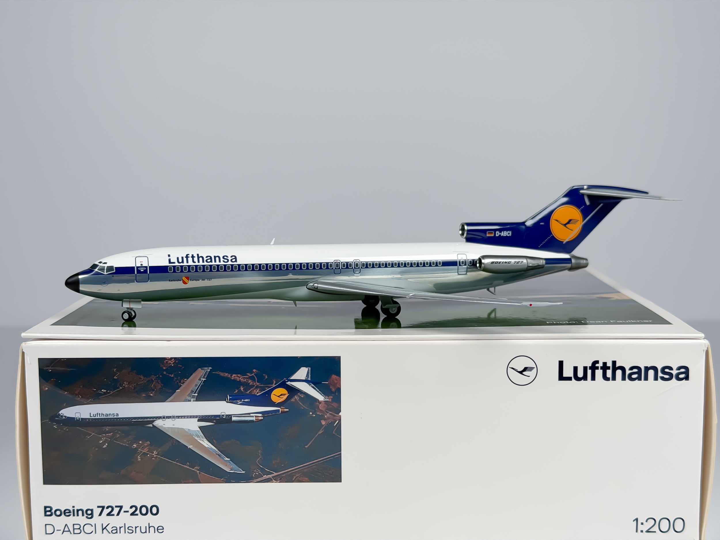 Lufthansa Boeing 727-200 1:200 Herpa D-ABCI (HE571326)