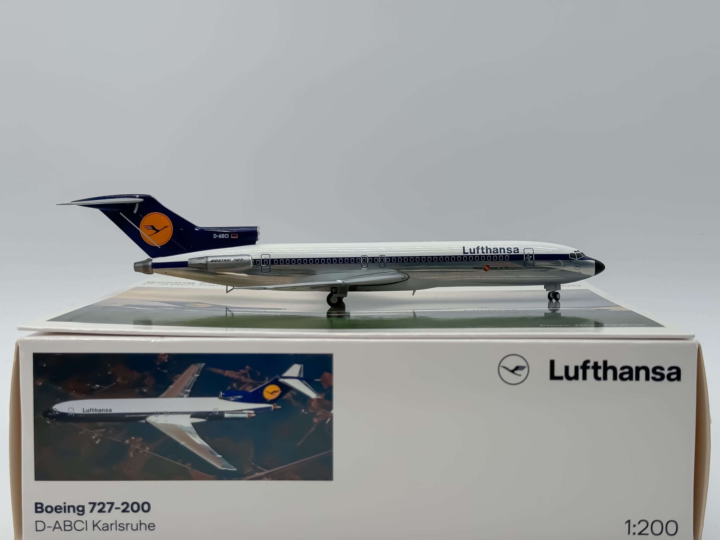 Lufthansa Boeing 727-200 1:200 Herpa D-ABCI (HE571326)