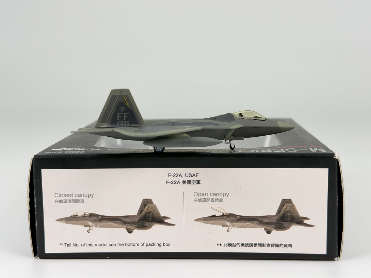 U.S Air Force (USAF) Lockheed Martin F-22 Raptor 1:200 Hogan 91-005 (HG60395)