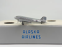 Alaska Airlines Douglas DC-3 (C-47 Skytrain) 1:200 Hogan NC91008 & N15572 (HG8775)