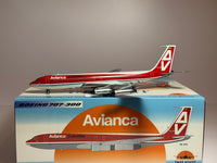 Inflight 1:200 Avianca Colombia Boeing 707-320 HK-1410 AV Tail IF707AV0225P w/stand