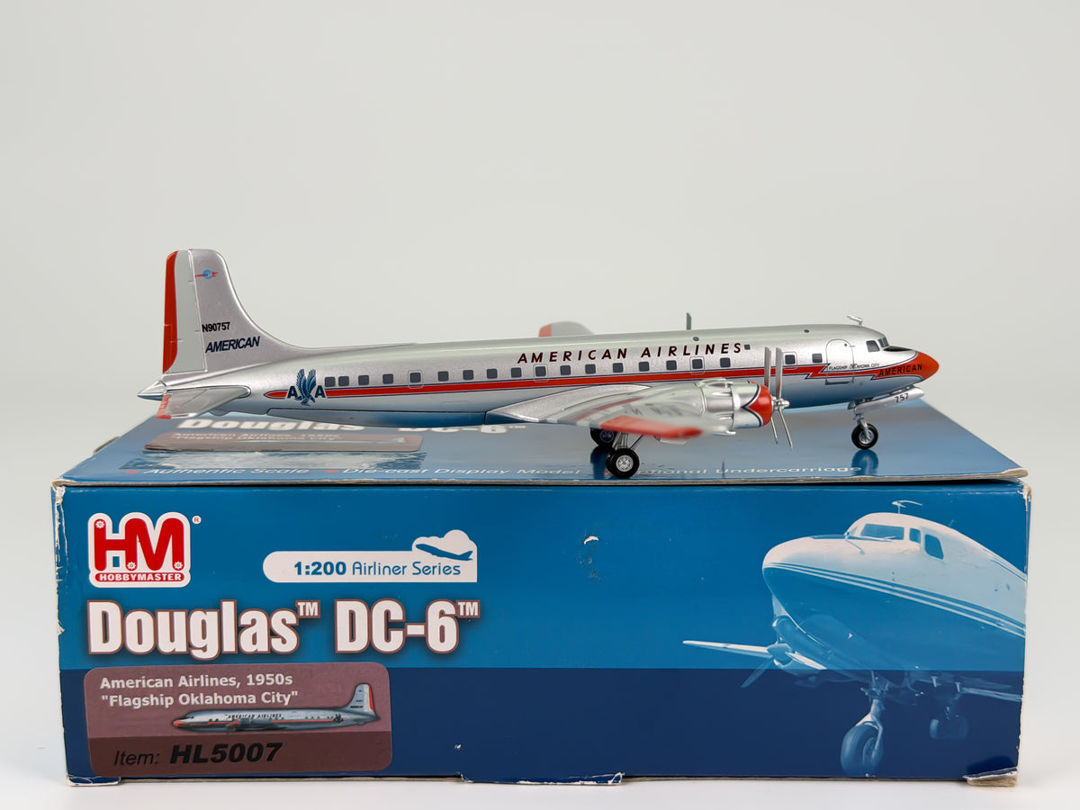 American Airlines Douglas DC-6 1:200 Hobby Master N90757 (HL5007)