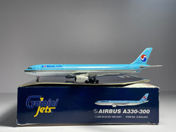 Gemini Jets 1:400 Korean Air Airbus A330-300 HL7554 1990s colors GJKAL661