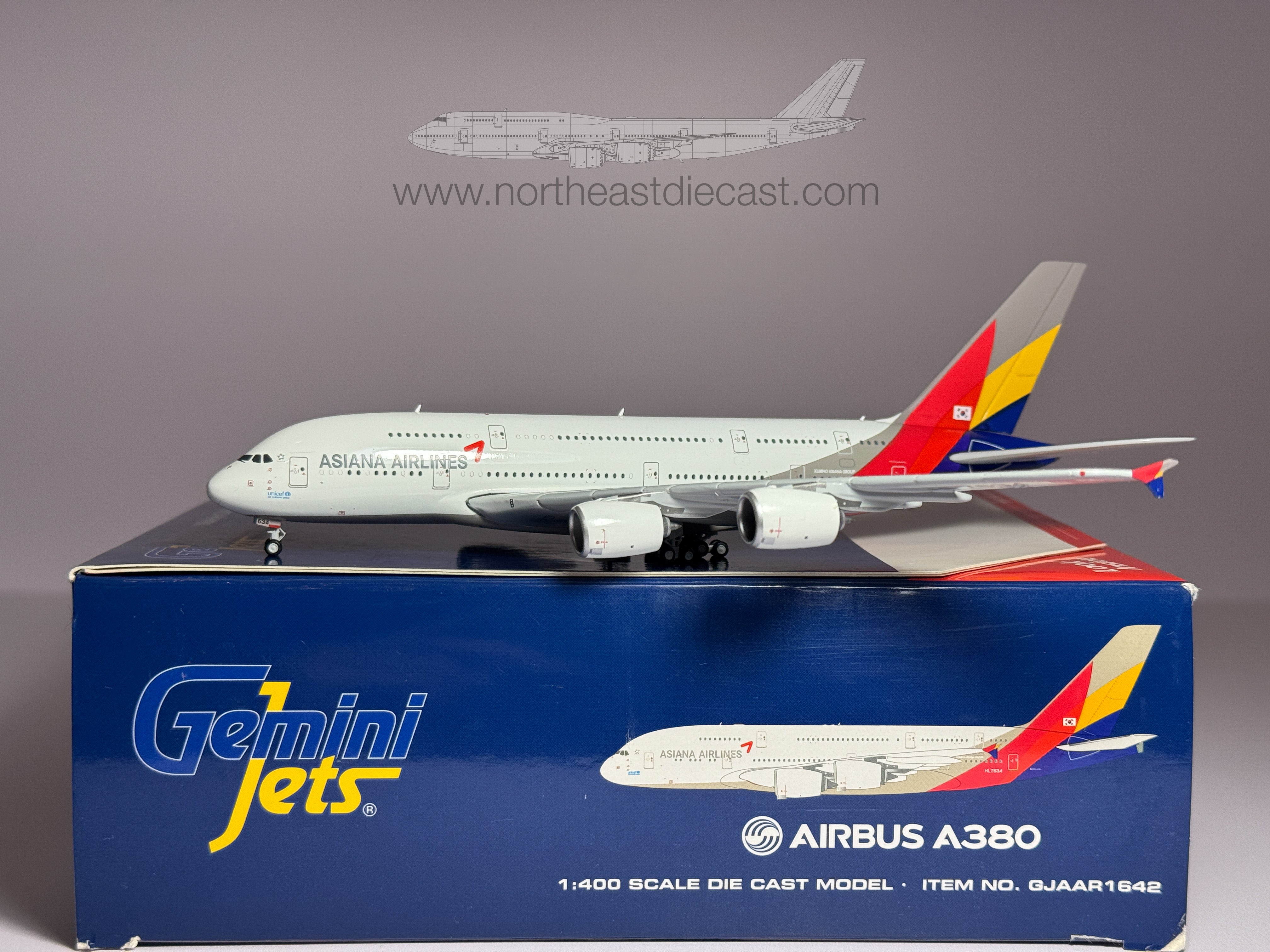 Airbus A380 Diecast Aircraft Models · Northeast Diecast