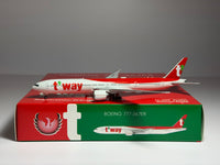 Phoenix Model 1:400 T'Way Boeing 777-300ER HL8706 PH411990