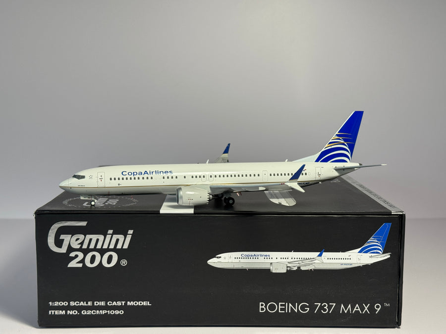 Gemini Jets 1:200 Copa Airlines Boeing 737 MAX 9 HP-9907CMP current scheme G2CMP1090