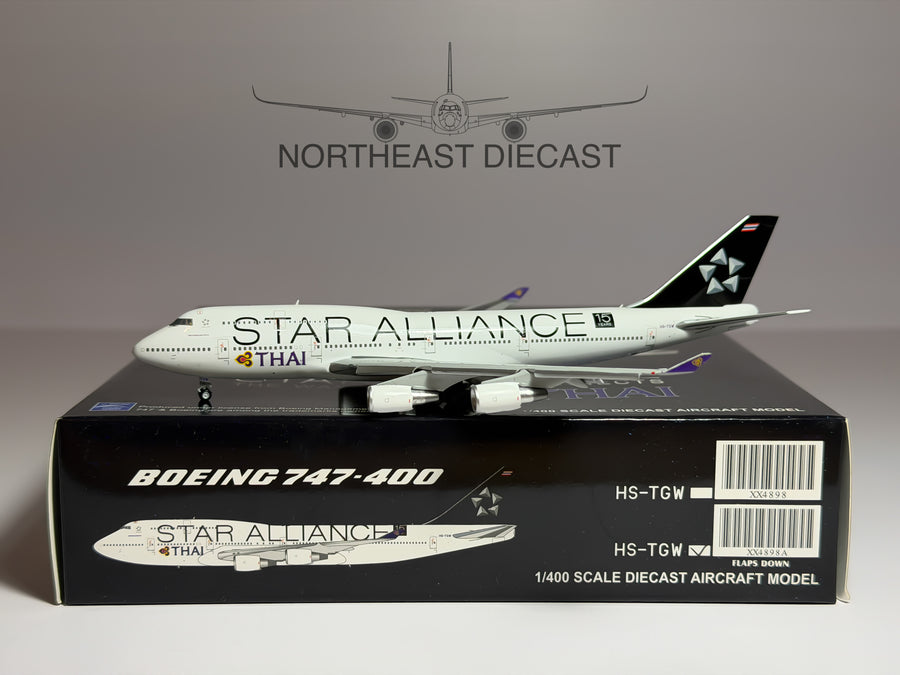 Thai Airways Boeing 747-400 1:400 JC Wings HS-TGW (XX4898A)