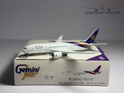 Thai Airways Boeing 787-8 1:400 Gemini Jets HS-TQA (GJTHA1422)
