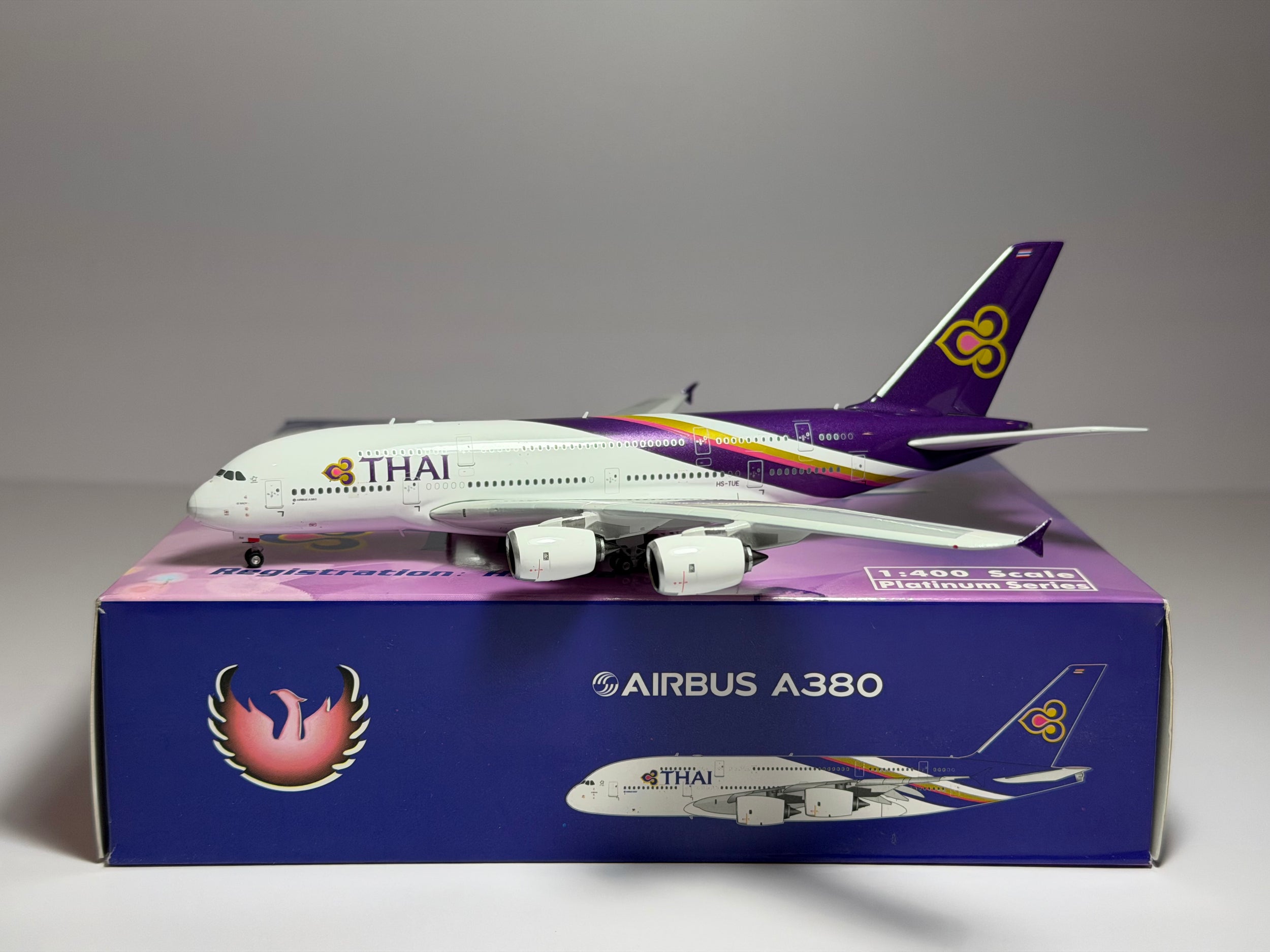 Phoenix Model 1:400 Thai Airways Airbus A380-800 HS-TUE PH411154