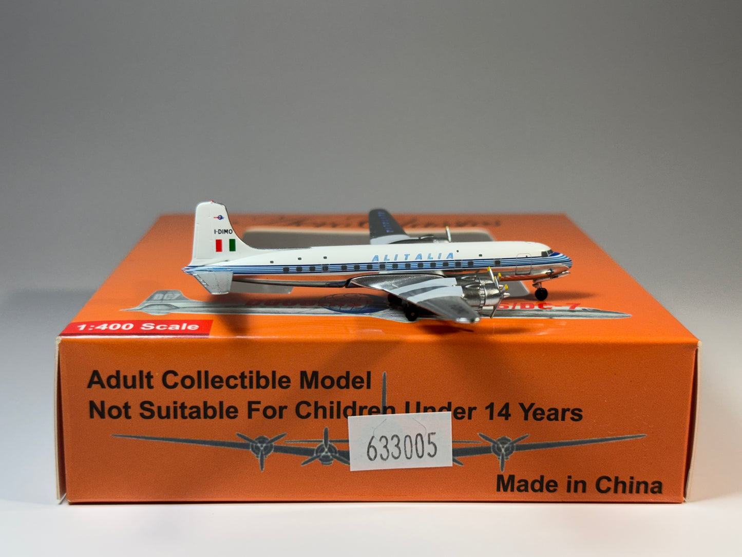 Aeroclassics 1:400 Alitalia Douglas DC-6B I-DIMO ACIDIMO