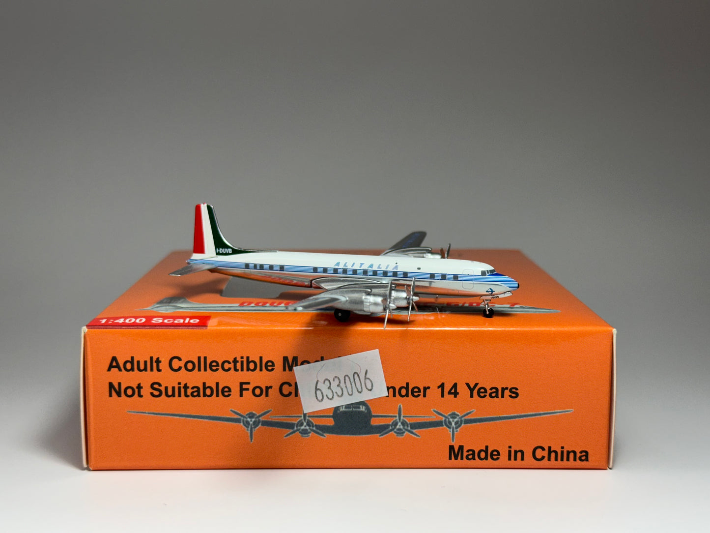 Aeroclassics 1:400 Alitalia Douglas DC-7 I-DUVB ACIDUVB