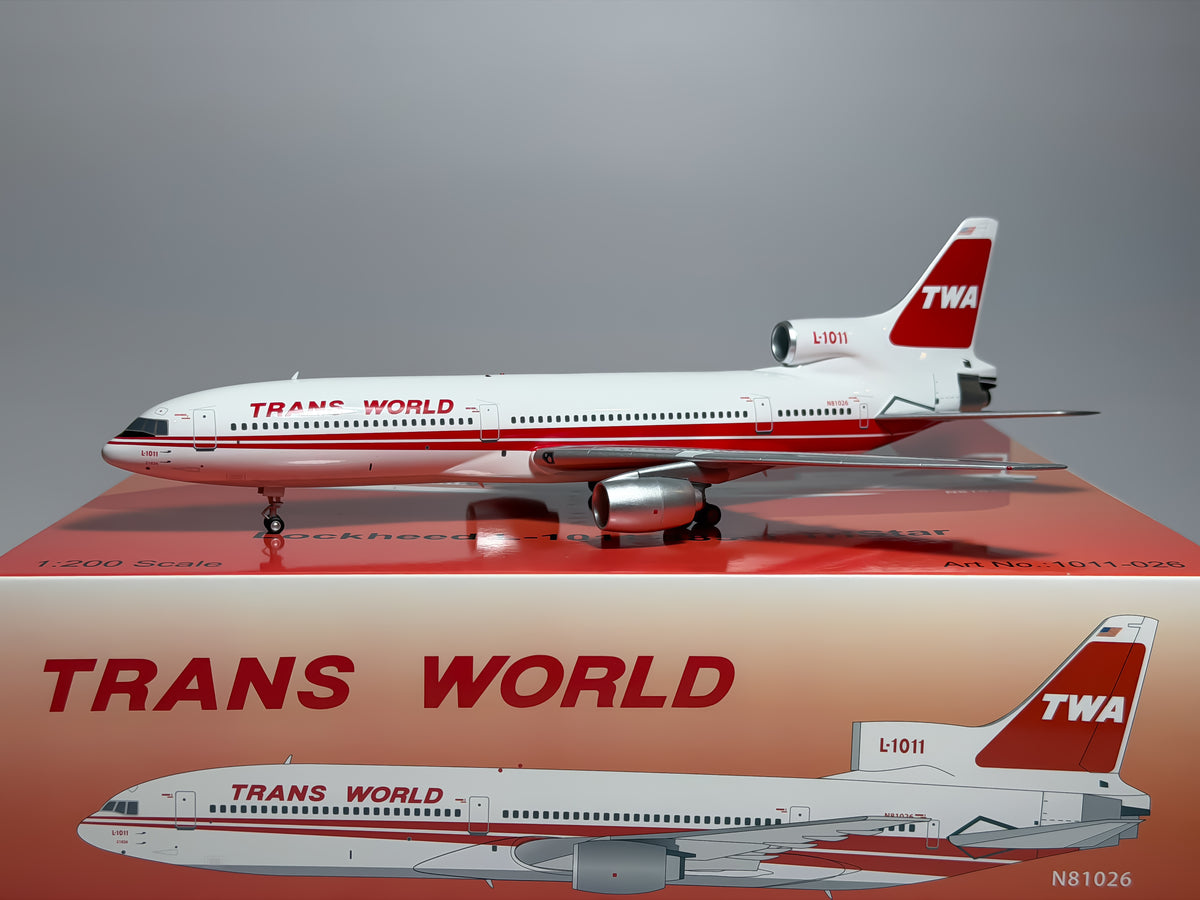 Trans World Airlines (TWA) Lockheed L-1011 1:200 Inflight200 N81026 (IF1011-026)