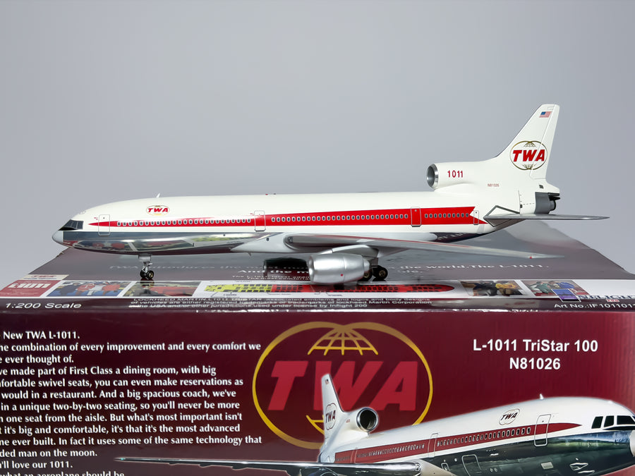 Trans World Airlines (TWA) Lockheed L-1011 1:200 Inflight200 N81026 (IF10110115P)
