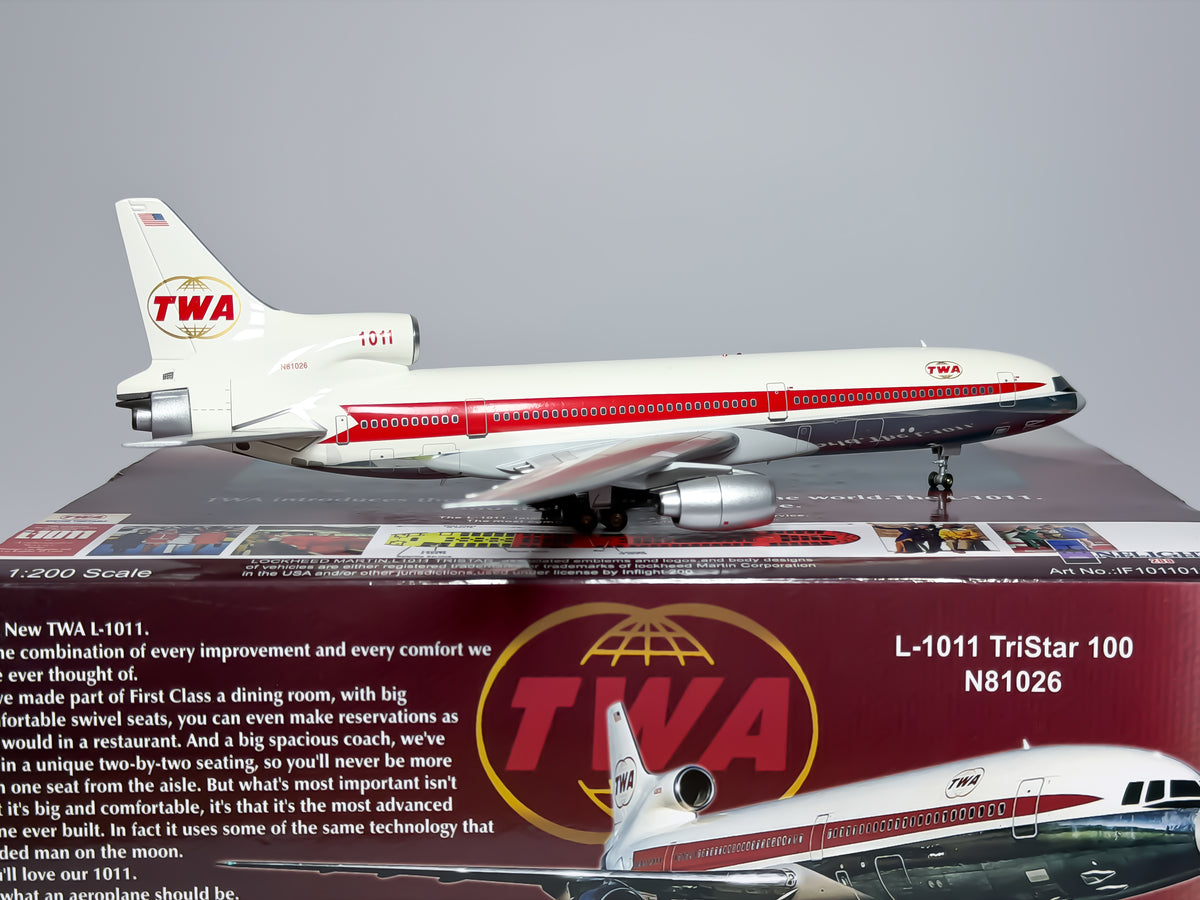 Trans World Airlines (TWA) Lockheed L-1011 1:200 Inflight200 N81026 (IF10110115P)