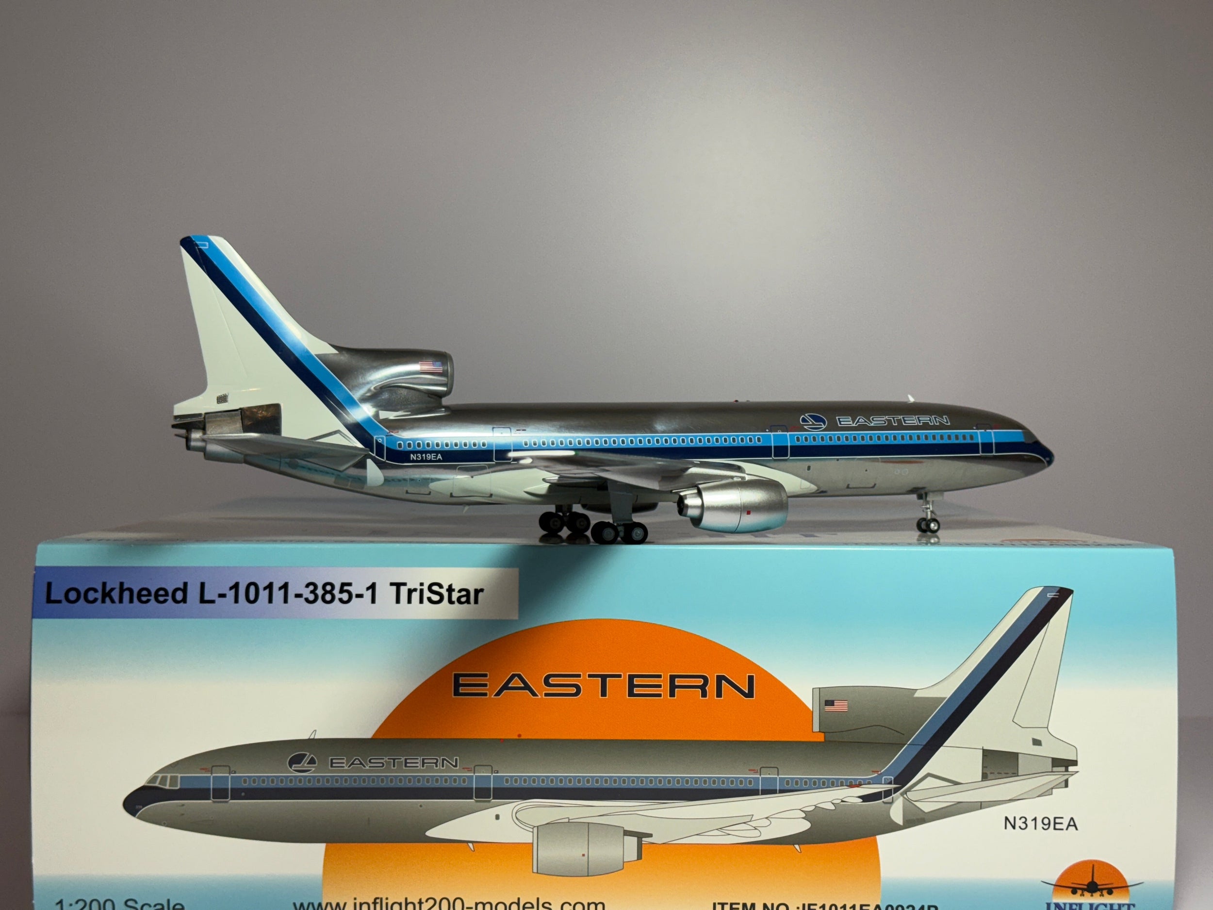 Inflight200 1:200 Eastern Airlines Lockheed L-1011 N319EA polished IF1011EA0924P