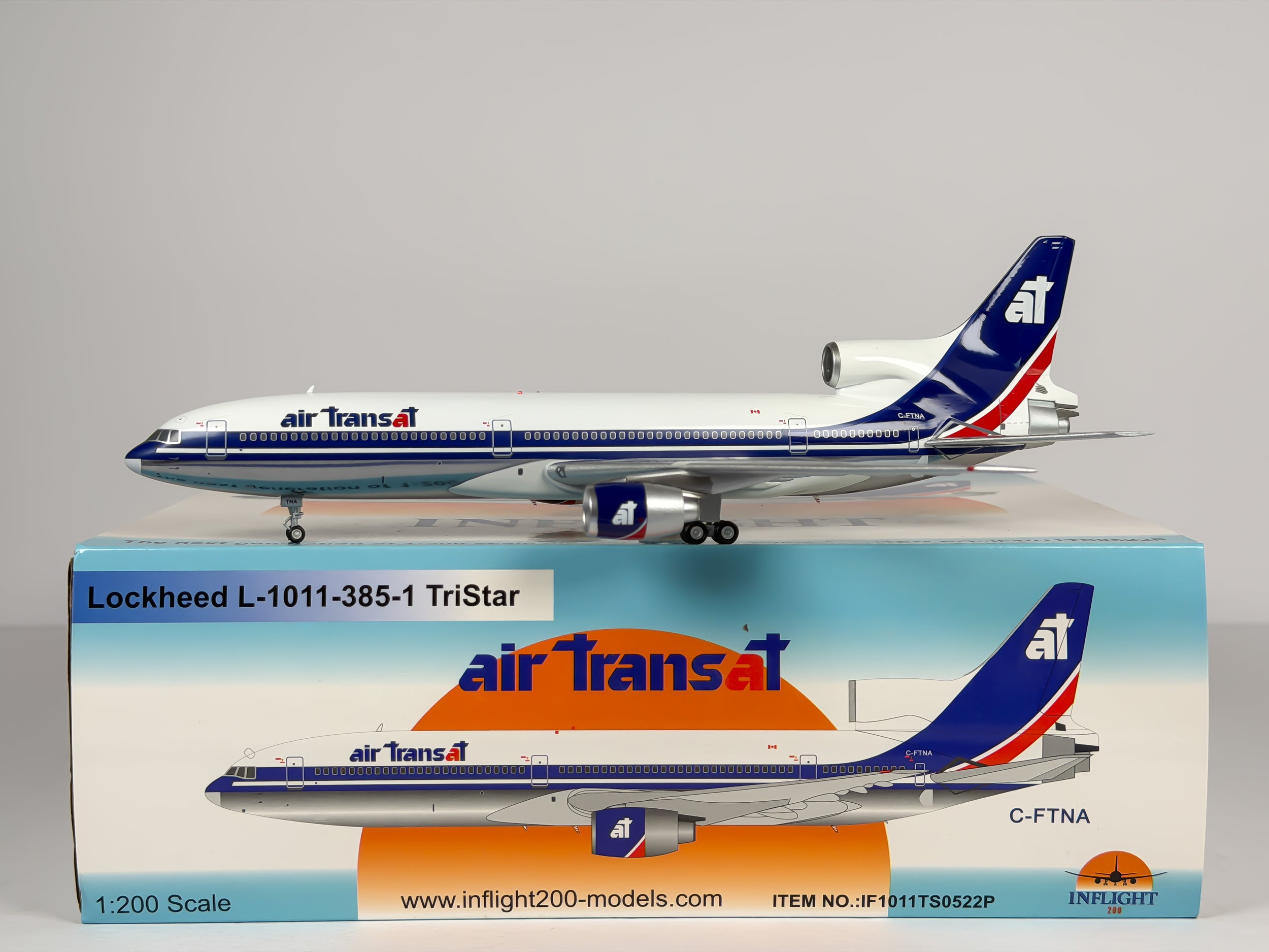 Air Transat Lockheed L-1011 1:200 Inflight200 C-FTNA (IF1011TS0522P)