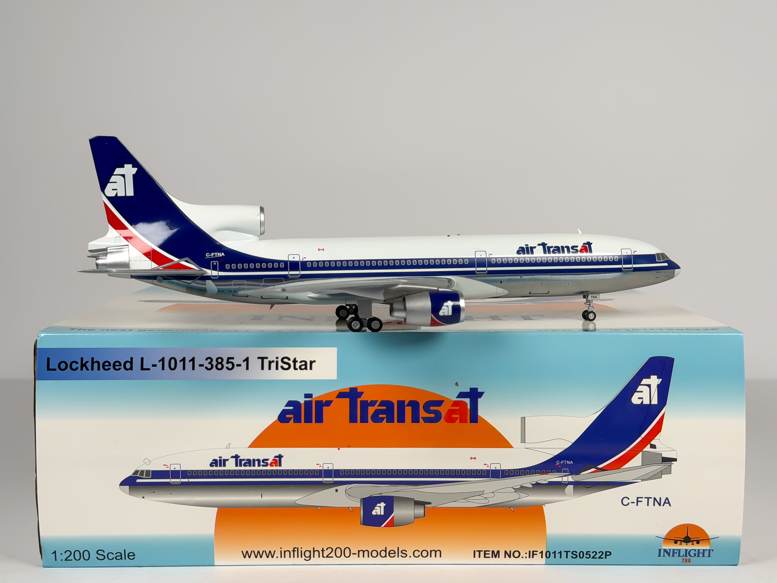 Air Transat Lockheed L-1011 1:200 Inflight200 C-FTNA (IF1011TS0522P)