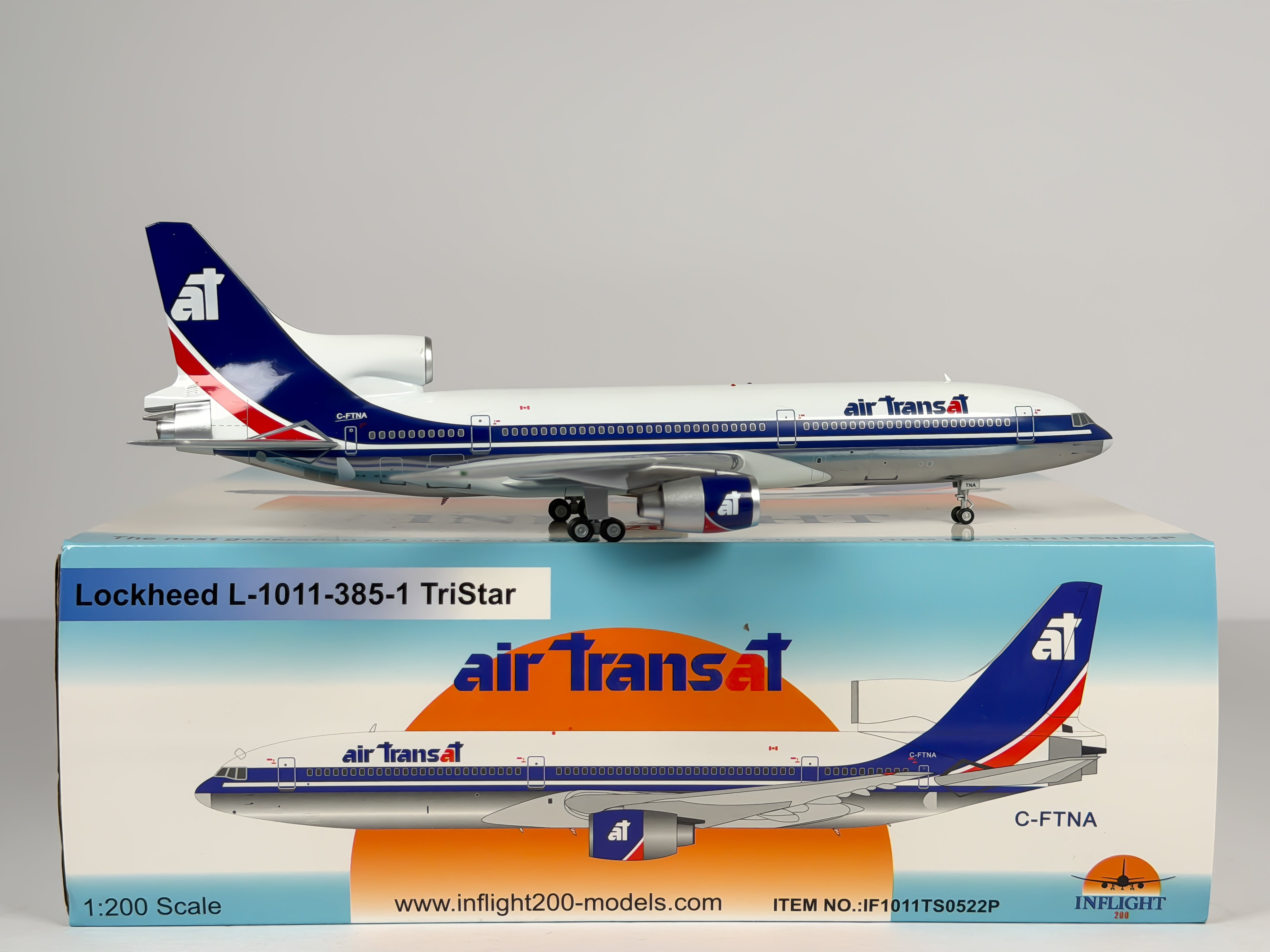 Air Transat Lockheed L-1011 1:200 Inflight200 C-FTNA (IF1011TS0522P)