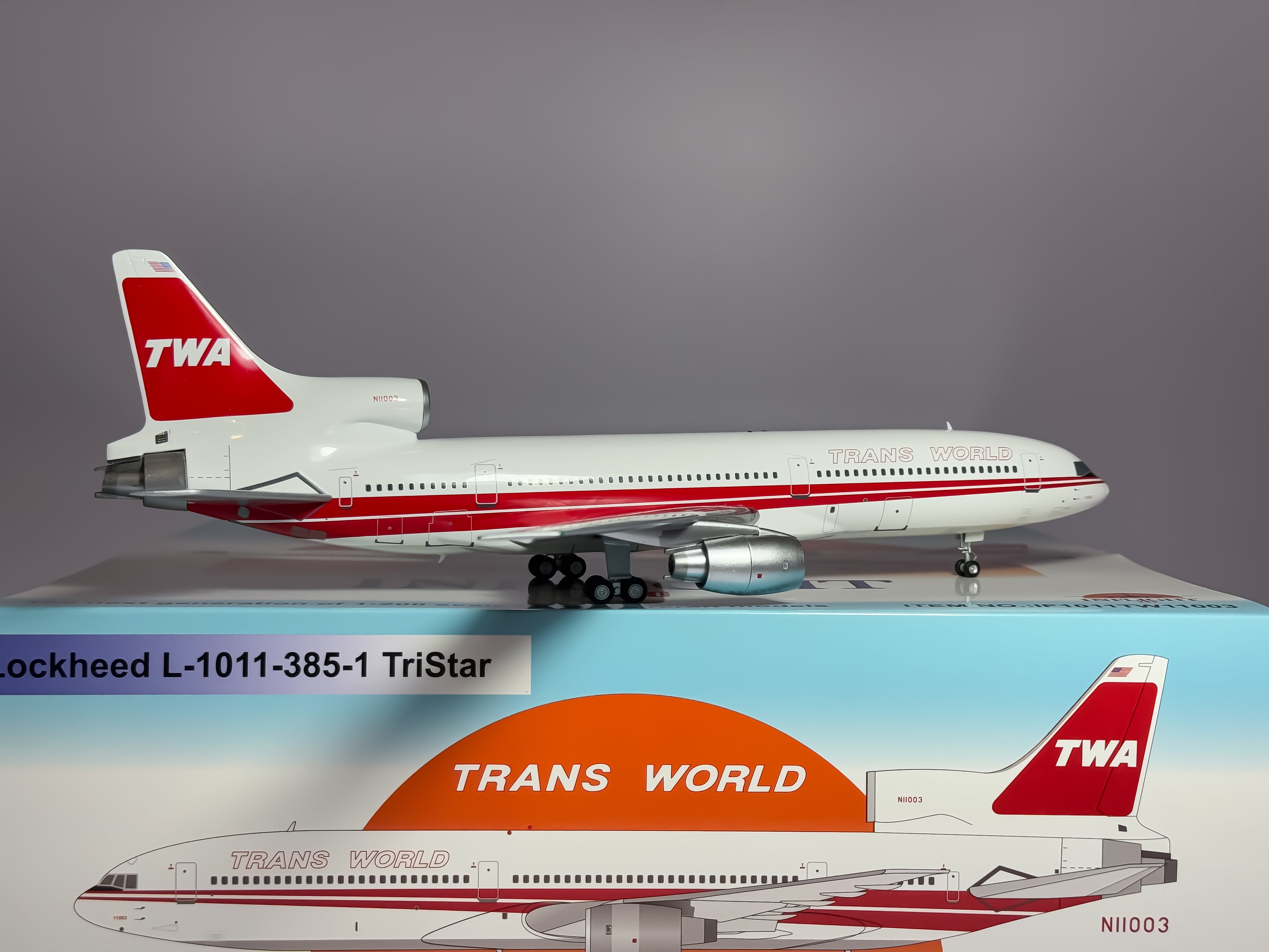 Trans World Airlines (TWA) Lockheed L-1011 1:200 Inflight200 N11003 (IF1011TW11003)