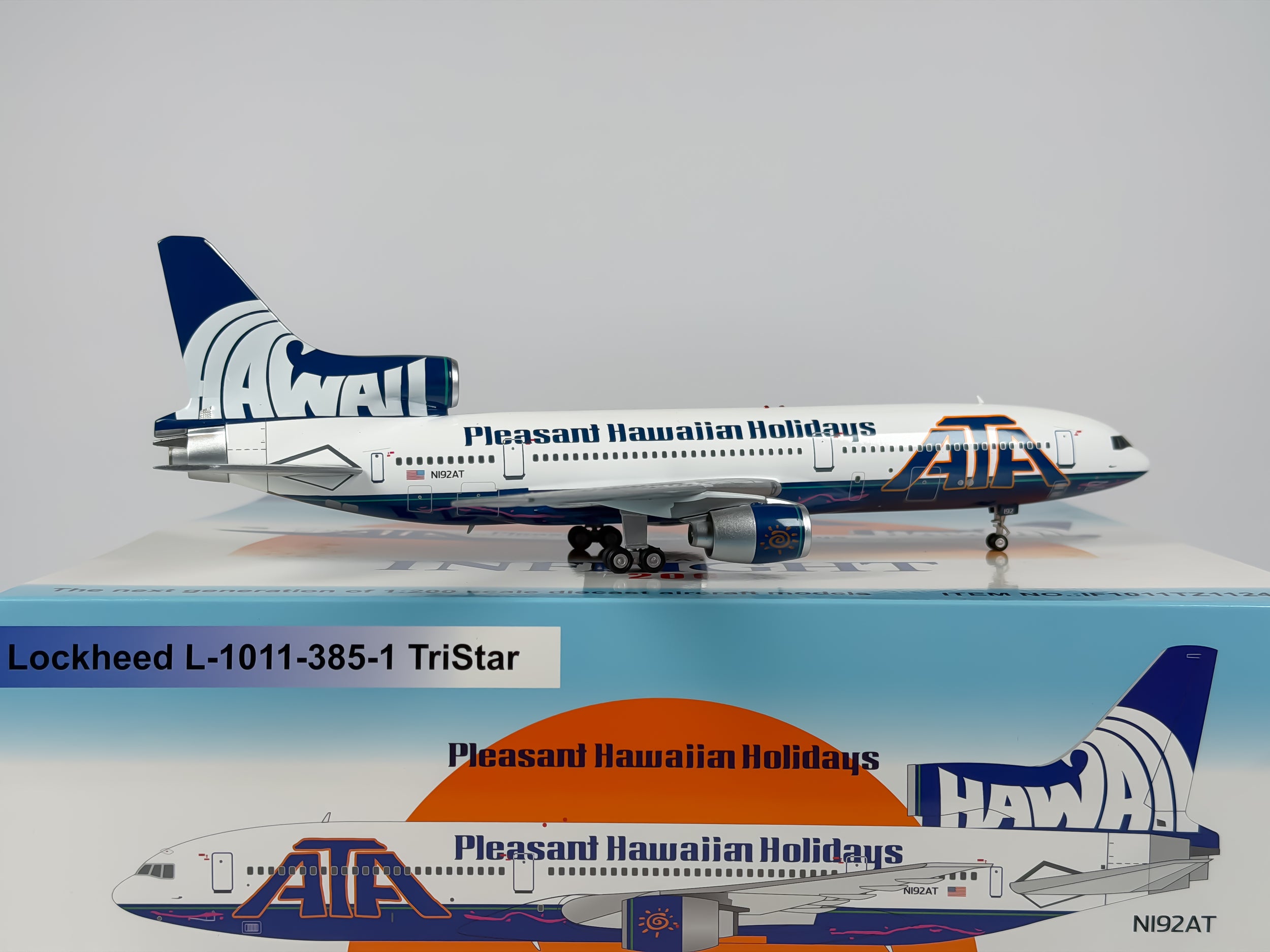 American Trans Air (ATA) Lockheed L-1011 1:200 Inflight200 N192AT (IF1011TZ1124R)