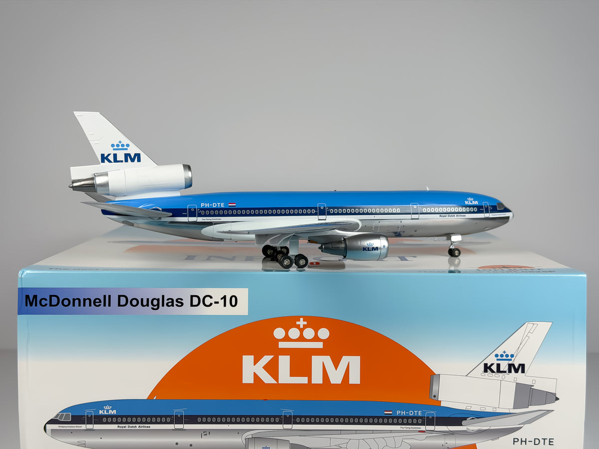 KLM Royal Dutch Airlines McDonnell Douglas DC-10-30 1:200 InFlight200 PH-DTE (IF103KL0825P)