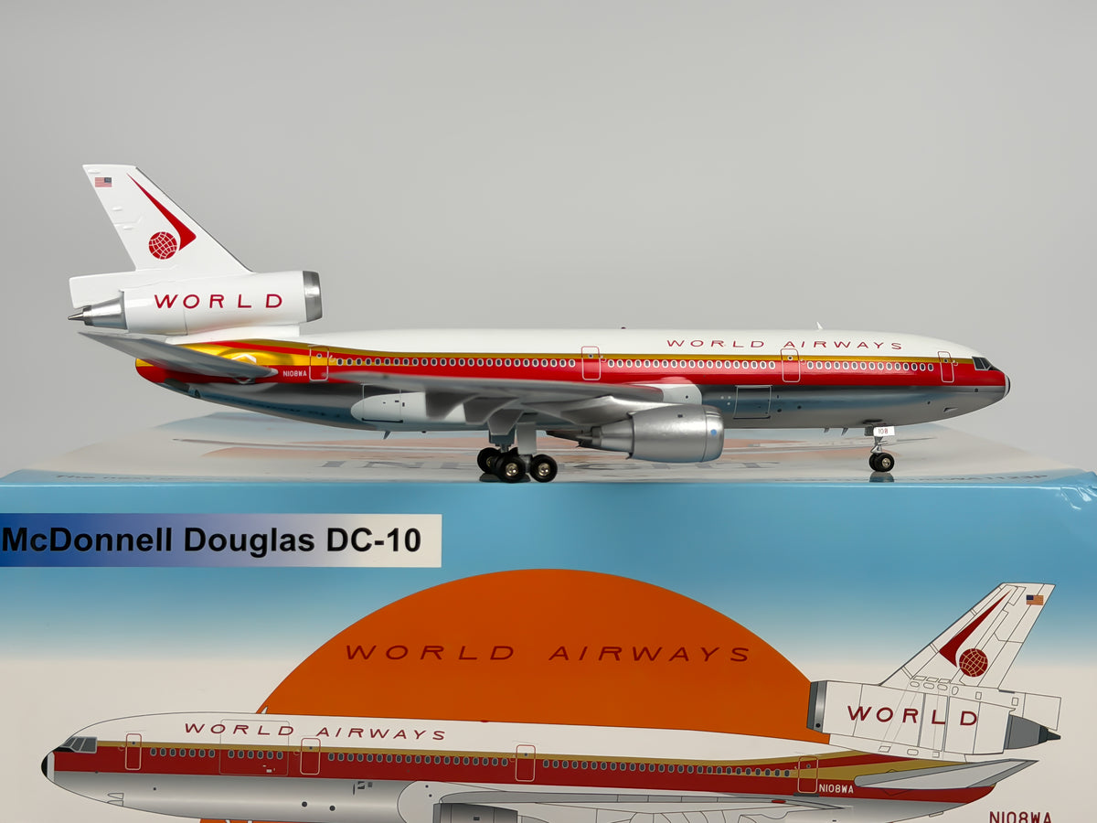 World Airways McDonnell Douglas DC-10-30 1:200 InFlight200 N108WA (IF103WA1123P)