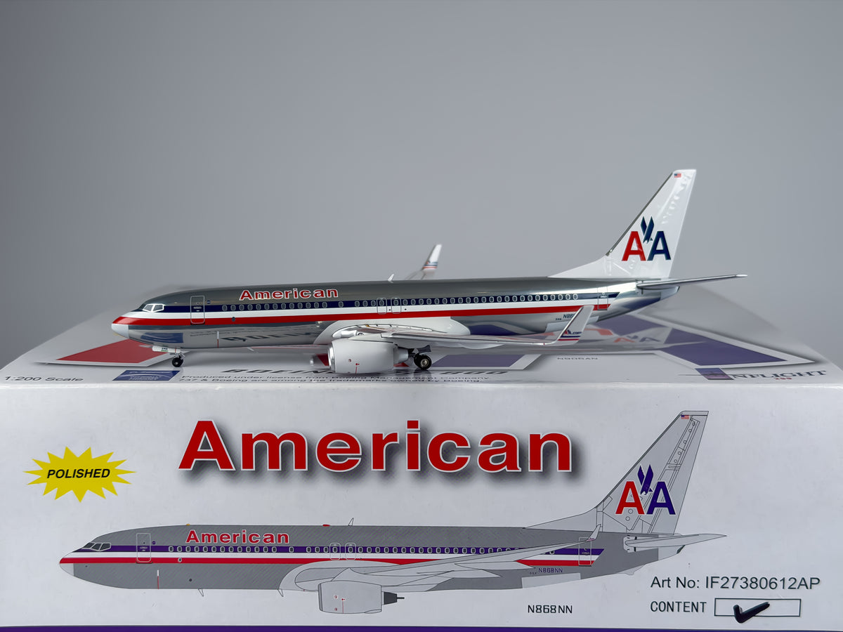 American Airlines Boeing 737-800 1:200 Inflight200 N868NN (IF27380612AP)
