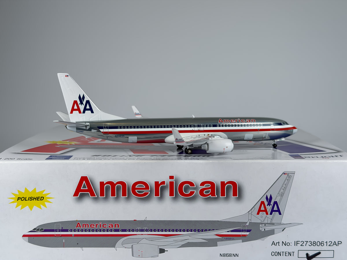 American Airlines Boeing 737-800 1:200 Inflight200 N868NN (IF27380612AP)