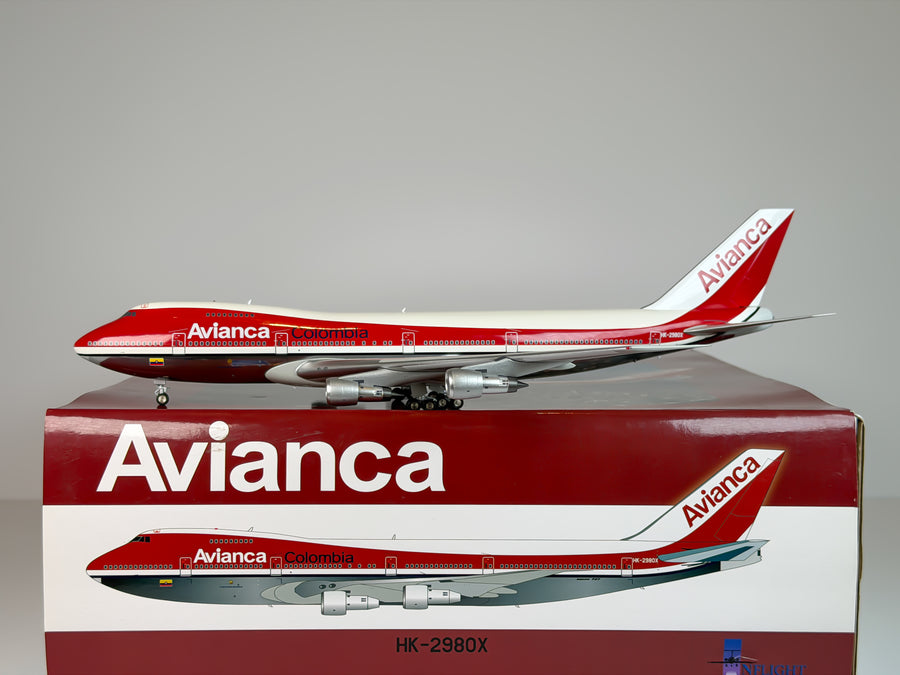 Avianca Colombia Boeing 747-200 1:200 Inflight200 HK-2980X (IF27420515P)