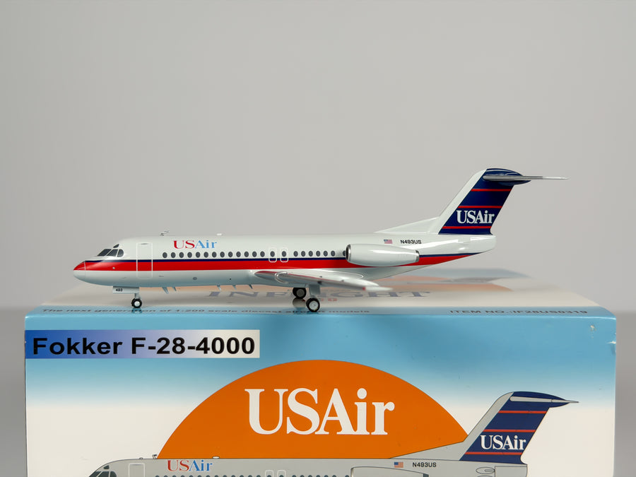 USAir Fokker F-28 1:200 Inflight200 N493US (IF28US0319)