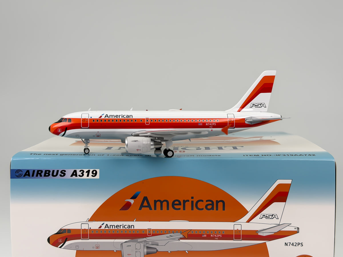 American Airlines Airbus A319 1:200 InFlight200 N742PS (IF319AA742)