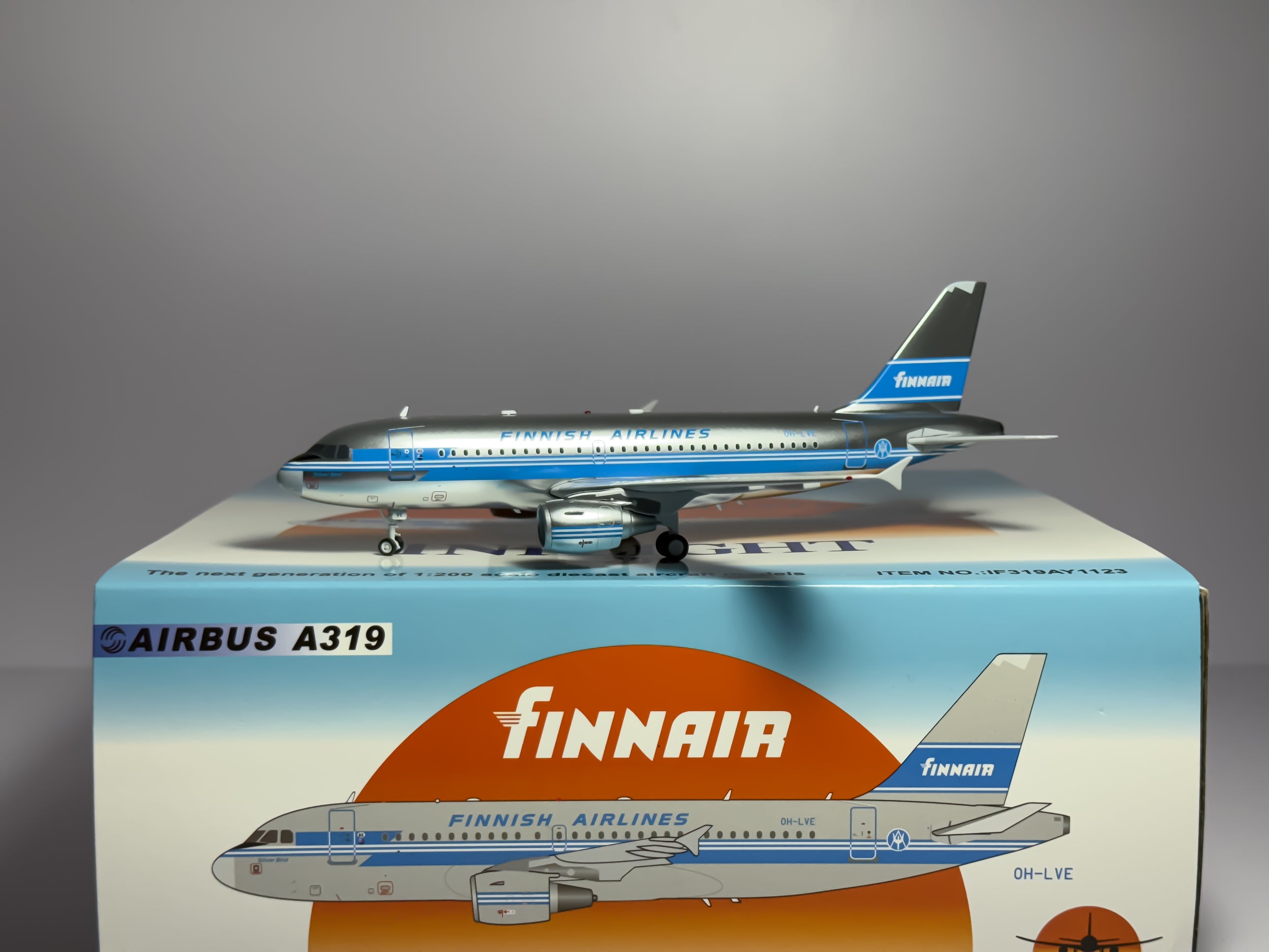 Finnair Airbus A319 1:200 Inflight200 OH-LVE (IF319AY1123)