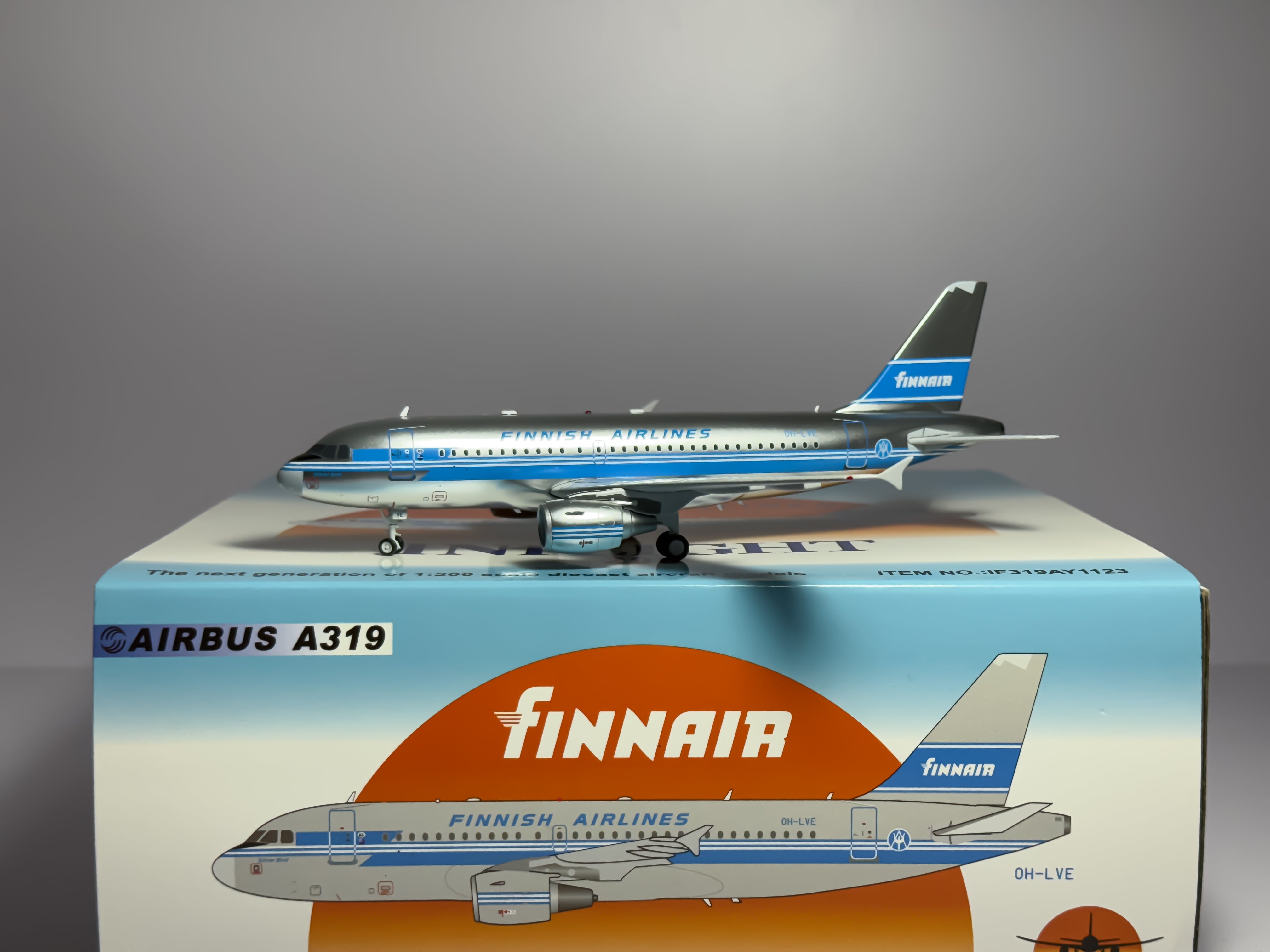 Finnair Airbus A319 1:200 Inflight200 OH-LVE (IF319AY1123)